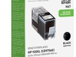 KMP Druckerpatrone H67 schwarz kompatibel zu HP 920XL (CD975AE)