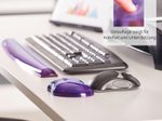 Fellowes Handballenauflage Crystals Gel lila