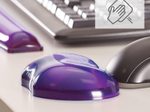 Fellowes Handballenauflage Crystals Gel lila
