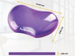 Fellowes Handballenauflage Crystals Gel lila