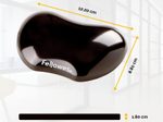 Fellowes Handballenauflage Crystals Gel schwarz