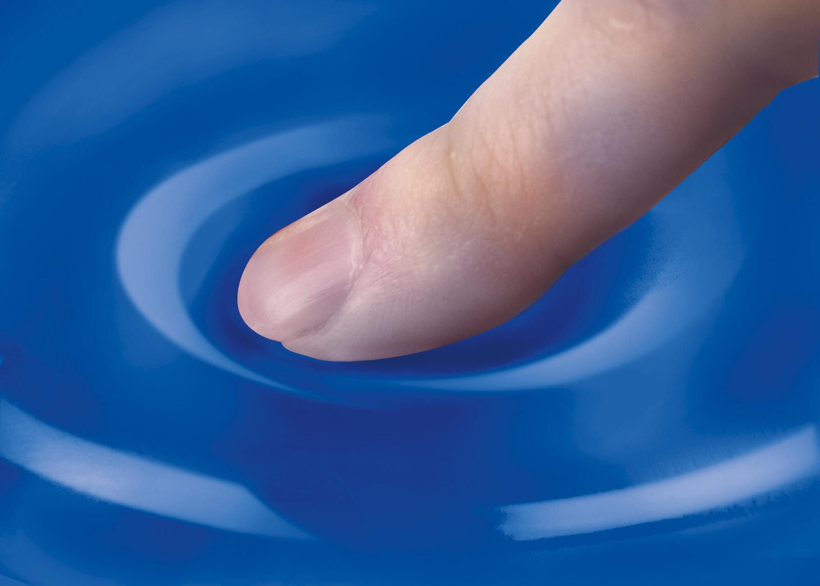 Fellowes Handballenauflage Crystals Gel blau