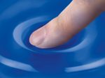 Fellowes Handballenauflage Crystals Gel blau