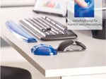 Fellowes Handballenauflage Crystals Gel blau