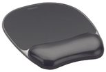 Fellowes Mousepad mit Handgelenkauflage Crystals Gel schwarz