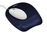 Fellowes Mousepad mit Handgelenkauflage Memory Foam dunkelblau