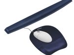 Fellowes Mousepad mit Handgelenkauflage Memory Foam dunkelblau