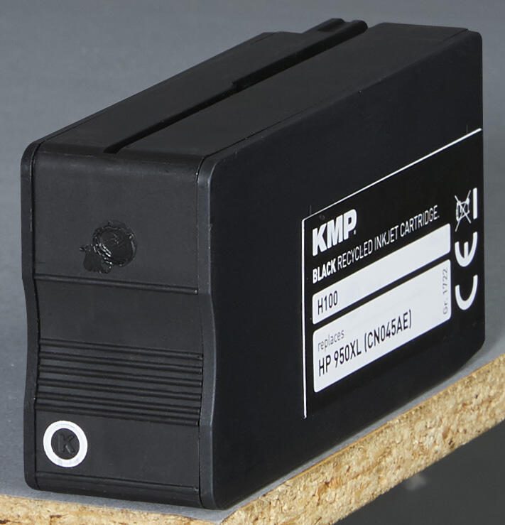 KMP Druckerpatrone H100 schwarz kompatibel zu HP 950XL (CN045AE)