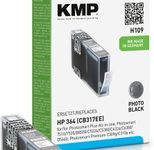 KMP Druckerpatrone H109 foto schwarz kompatibel zu HP 364 (CB316EE)