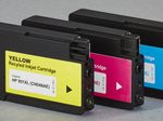 KMP Druckerpatronen H101V cyan, magenta, gelb kompatibel zu HP 951XL (CN046AE/CN047AE/CN048AE), 3er-Set
