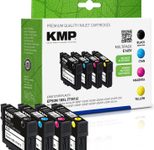 KMP Druckerpatronen E145V schwarz, cyan, magenta, gelb kompatibel zu EPSON 18 XL / T1816 XL, 4er-Set
