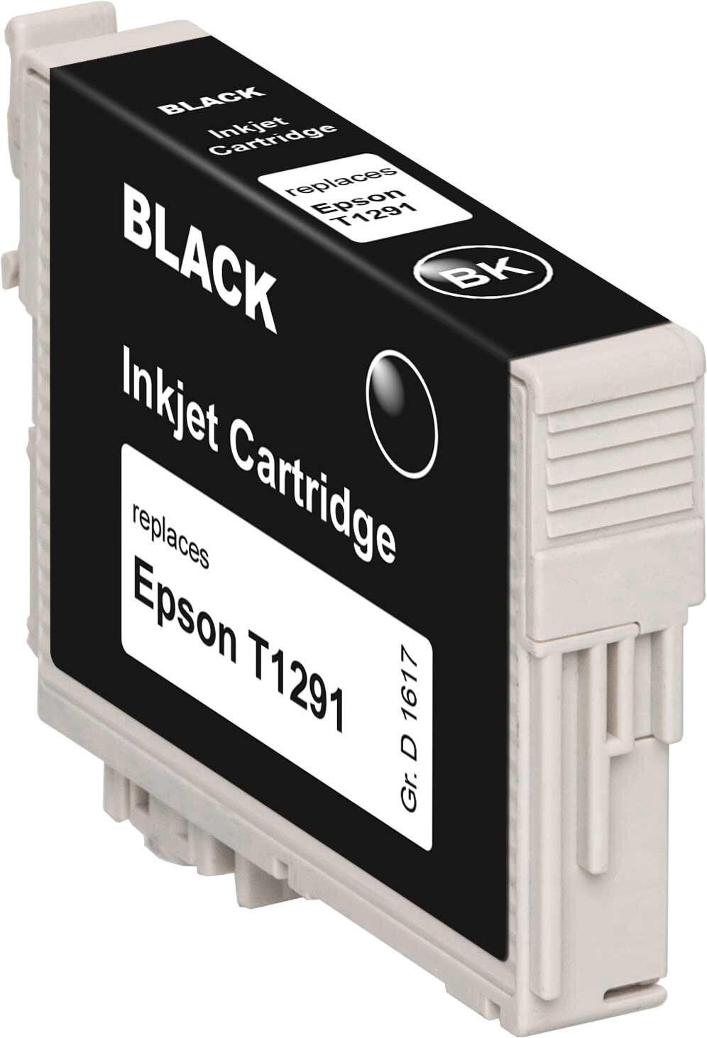 KMP Druckerpatrone E125 schwarz kompatibel zu EPSON T1291L