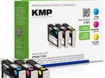 KMP Druckerpatronen E130V cyan, magenta, gelb kompatibel zu EPSON T1306XL, 3er-Set