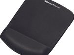 Fellowes Mousepad mit Handgelenkauflage PlushTouch schwarz