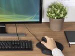 Hama Mousepad mit Handgelenkauflage Ergonomic schwarz