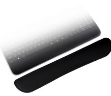 pavo Tastatur-Handballenauflage schwarz