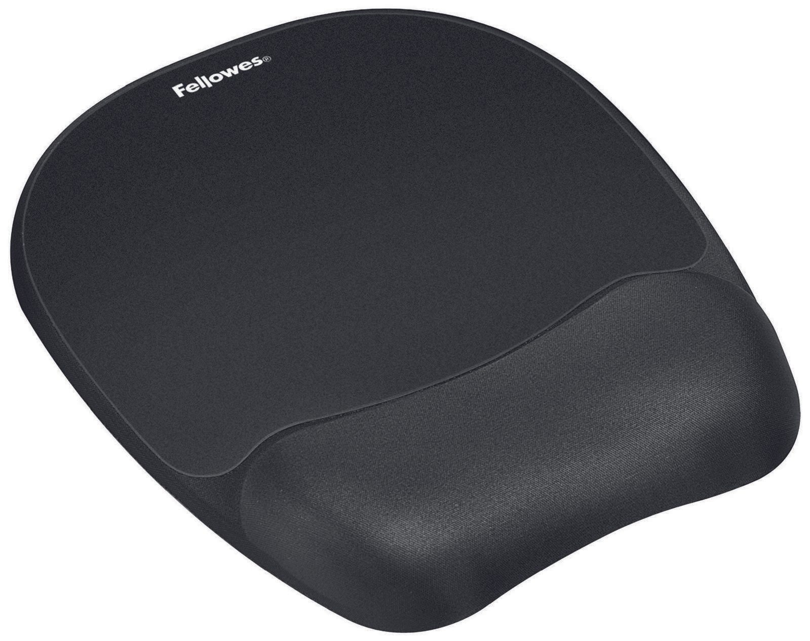 Fellowes Mousepad mit Handgelenkauflage Memory Foam schwarz