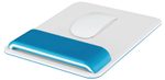 LEITZ Mousepad mit Handgelenkauflage Ergo WOW weiß, blau