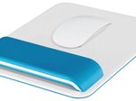 LEITZ Mousepad mit Handgelenkauflage Ergo WOW weiß, blau