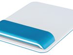 LEITZ Mousepad mit Handgelenkauflage Ergo WOW weiß, blau