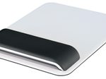 LEITZ Mousepad mit Handgelenkauflage Ergo WOW weiß, schwarz
