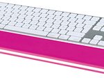 LEITZ Tastatur-Handballenauflage Ergo WOW pink, weiß