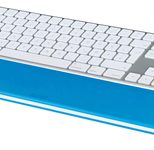 LEITZ Tastatur-Handballenauflage Ergo WOW blau, weiß