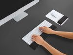 LEITZ Tastatur-Handballenauflage Ergo WOW schwarz, weiß