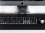 SATECHI Mousepad Eco Leather Deskmat schwarz