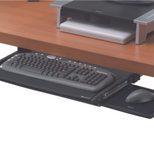 Fellowes Tastaturauszug mit Mausablage schwarz
