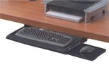 Fellowes Tastaturauszug mit Mausablage schwarz