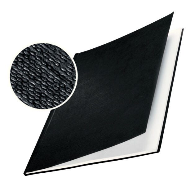 LEITZ Buchbindemappen schwarz für  71-105 Blatt DIN A4