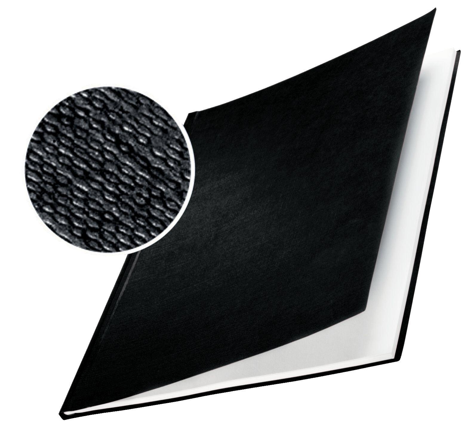 LEITZ Buchbindemappen schwarz für  71-105 Blatt DIN A4