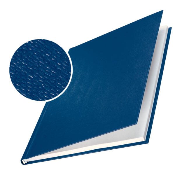 LEITZ Buchbindemappen blau für  71-105 Blatt DIN A4