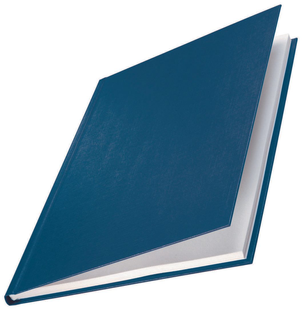 LEITZ Buchbindemappen blau für  71-105 Blatt DIN A4
