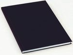 LEITZ Buchbindemappen schwarz für 106-140 Blatt DIN A4