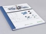 LEITZ Buchbindemappen blau für 36-70 Blatt DIN A4