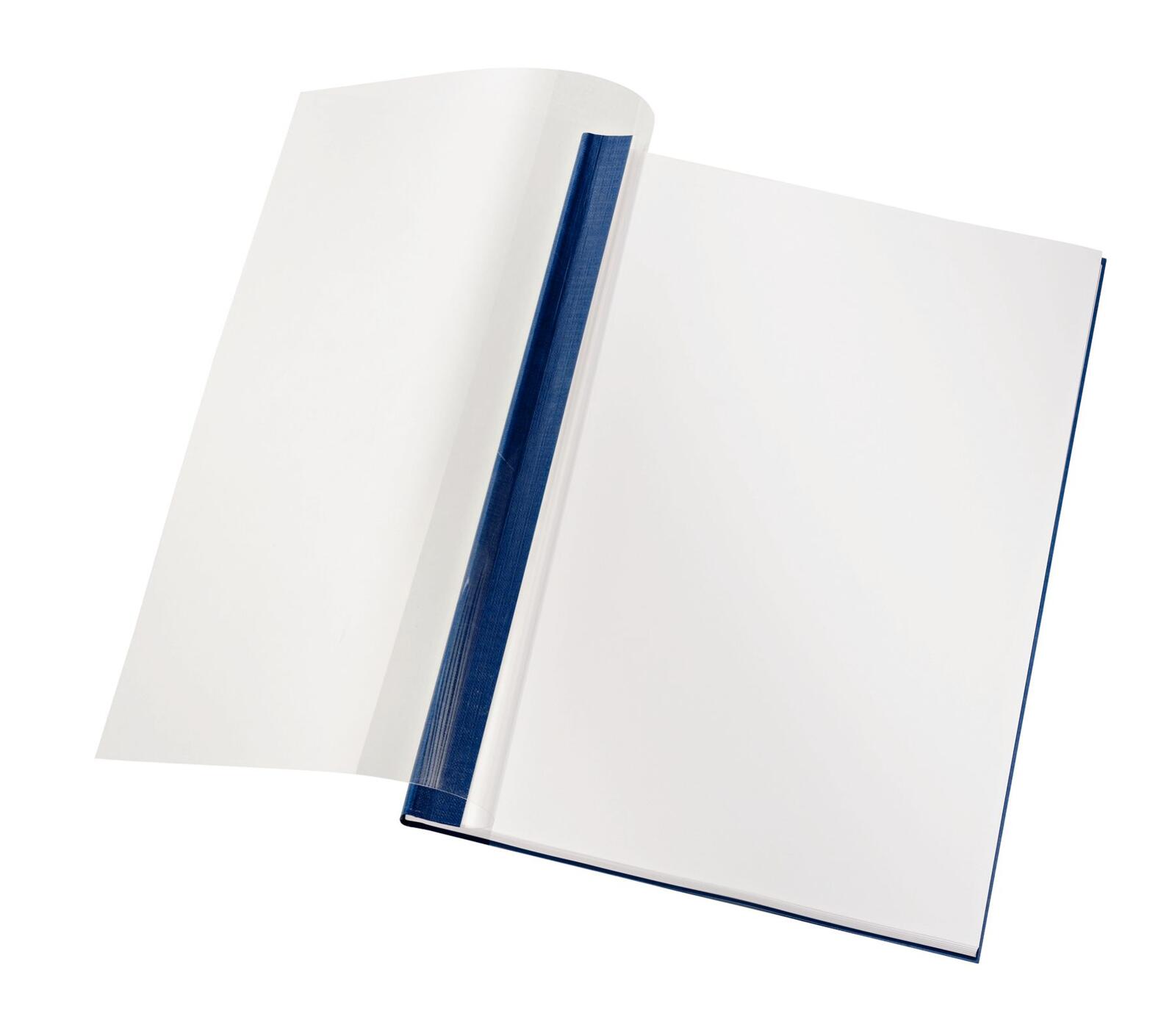 LEITZ Buchbindemappen blau für 71-105 Blatt DIN A4
