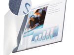 LEITZ Buchbindemappen blau für 71-105 Blatt DIN A4