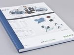 LEITZ Buchbindemappen blau für 71-105 Blatt DIN A4