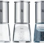 WMF De Luxe Salz- und Pfeffermühlen-Set 6 cm transparent/silber