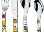 WMF Kinderbesteck-Set Biene Maja silber, gelb