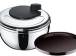 WMF Gourmet Salatschleuder 24 cm 4,0 l silber