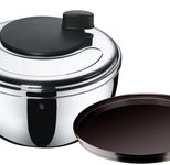 WMF Gourmet Salatschleuder 24 cm 4,0 l silber