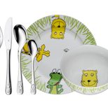 WMF Safari Kindergeschirr-Set weiß