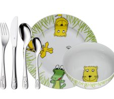 WMF Safari Kindergeschirr-Set weiß