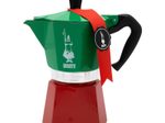 Bialetti Moka Express - Italia Tricolore - Aluminium - für 6 Tassen