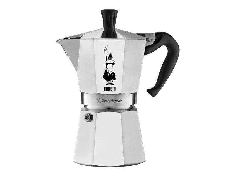 Bialetti Moka Express - silber - Aluminium - für 2 Tassen