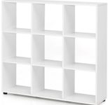 WOHNLING Regal ZARA 9 Fächer weiß