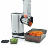 WMF KÜCHENminis Salat-to-go elektrische Reibe silber/schwarz